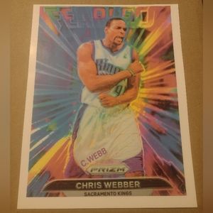NEW!💯 CHRIS WEBBER KINGS OLD SCHOOL 8.5x11 FEARLESS ULTRA GLOSSY REPRINT POSTER